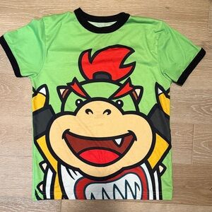 Super Nintendo World T Shirt Universal Studios California Bowser Junior